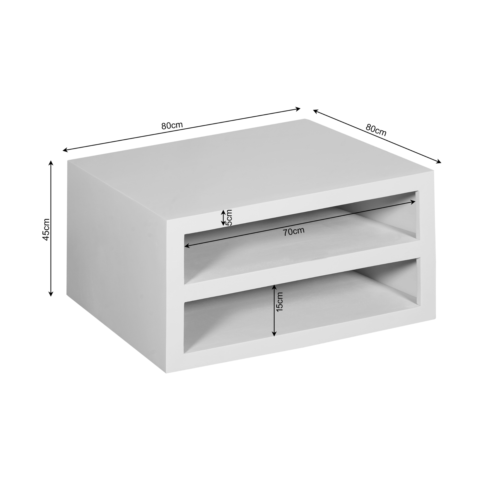 Salontafel Brussel Bruin - STF
