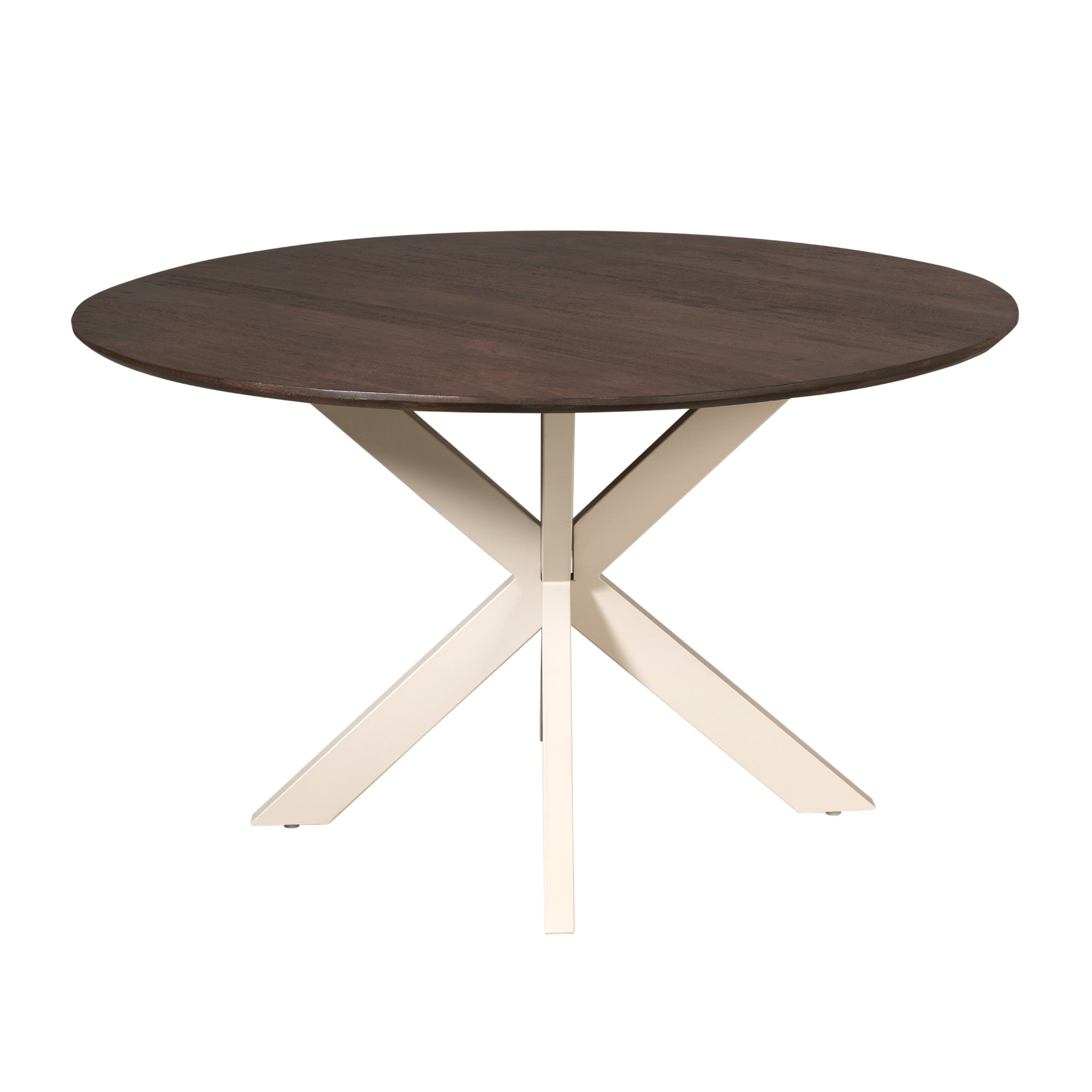Eettafel Madison Bruin | 150 cm | Poot zandkleurig - STF
