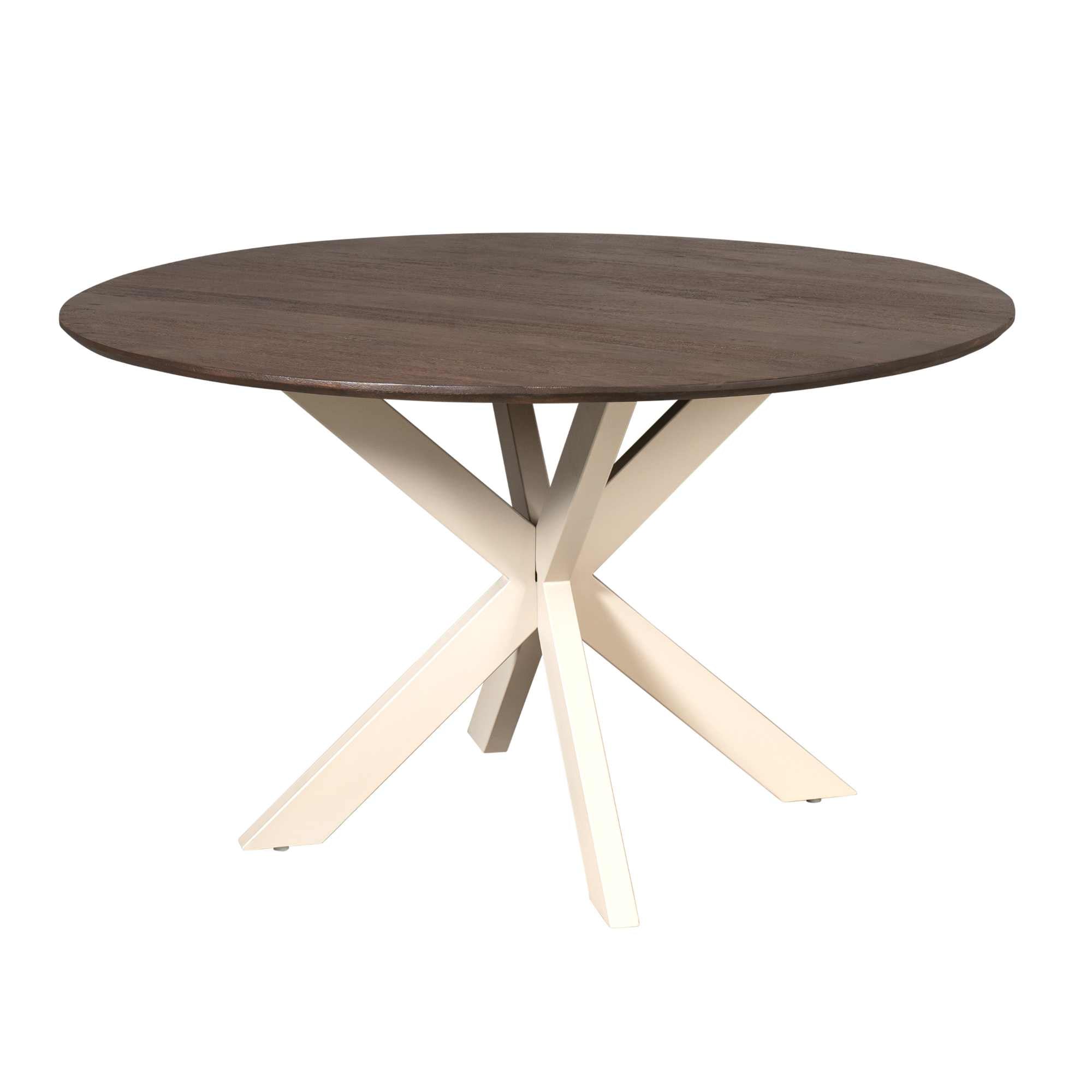 Eettafel Madison Bruin | 150 cm | Poot zandkleurig - STF