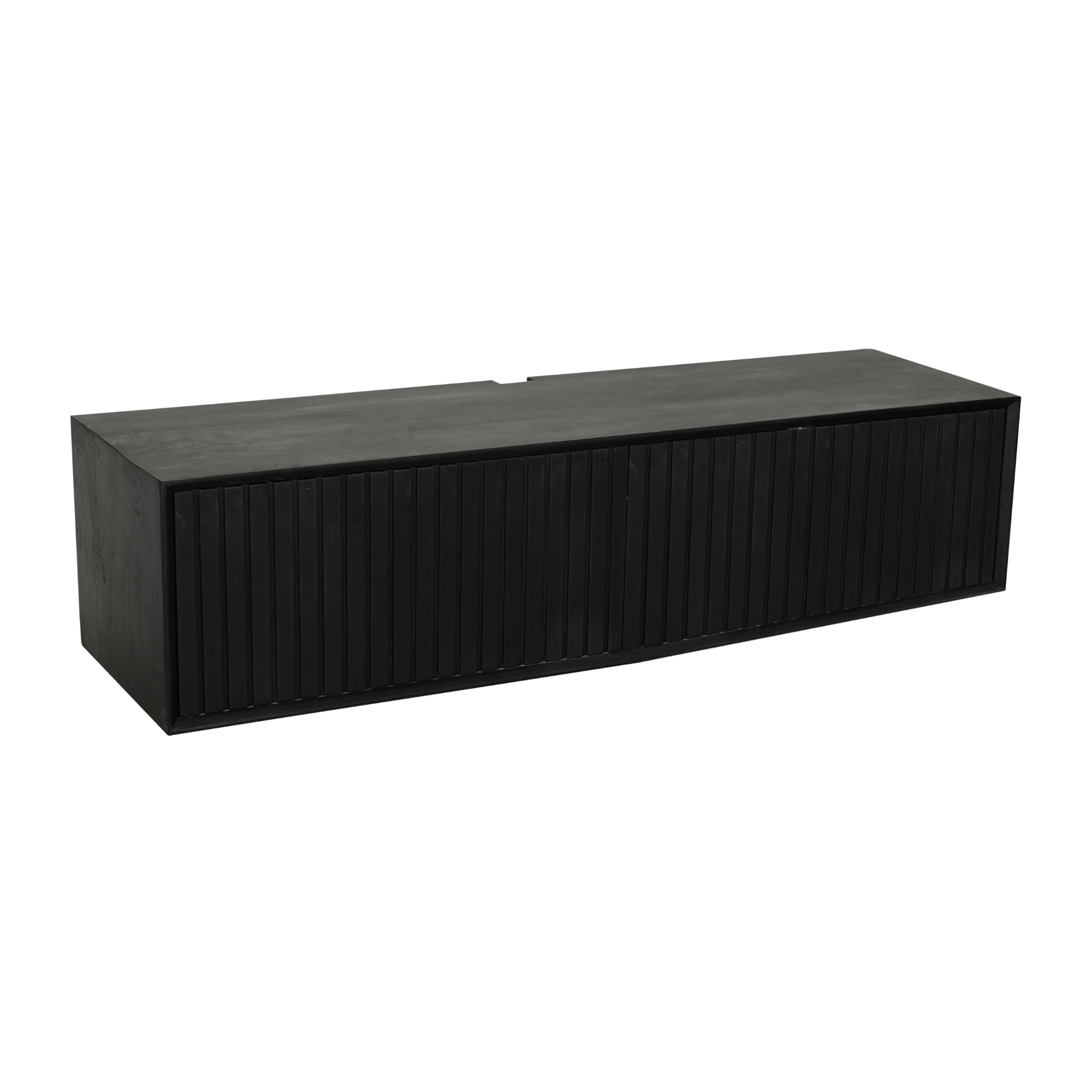 Zwevend tv-meubel Madison Zwart | 120 cm - STF