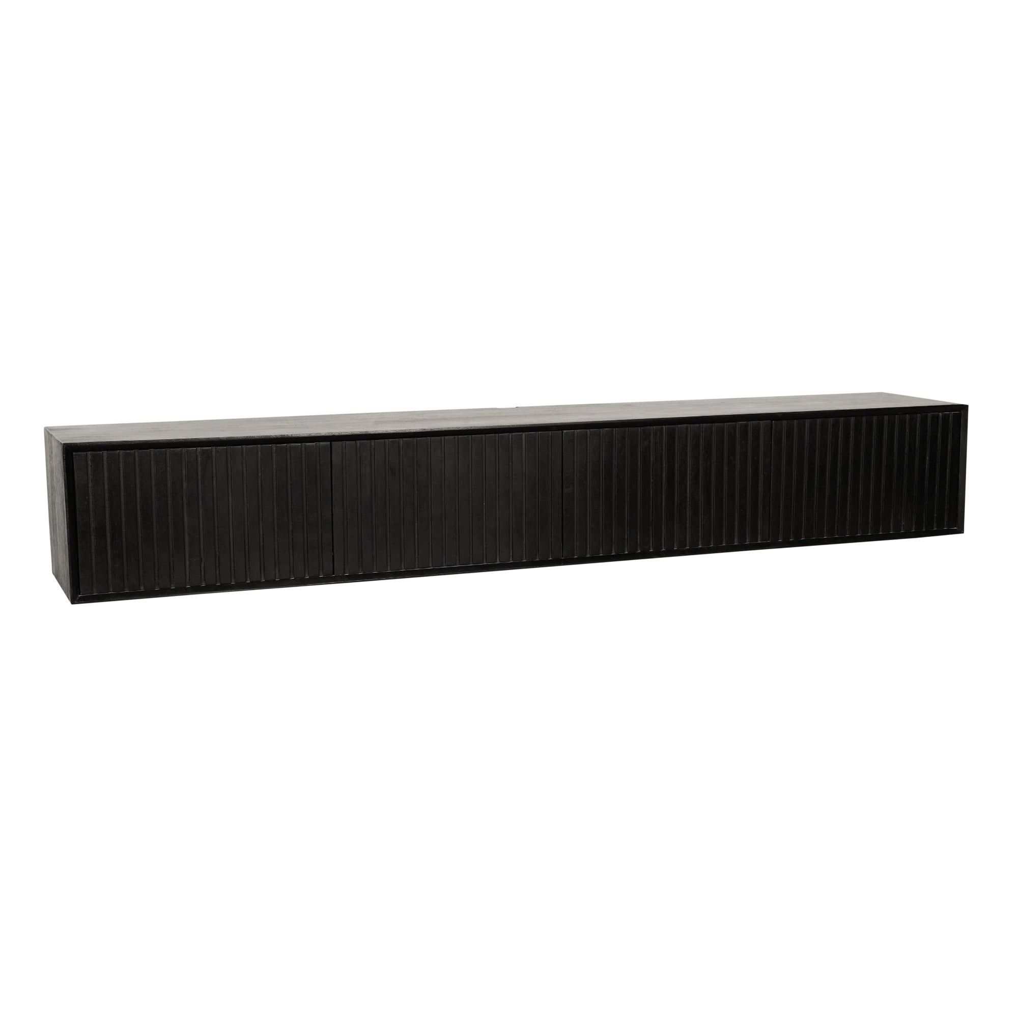 Zwevend tv-meubel Madison Zwart | 200 cm - STF
