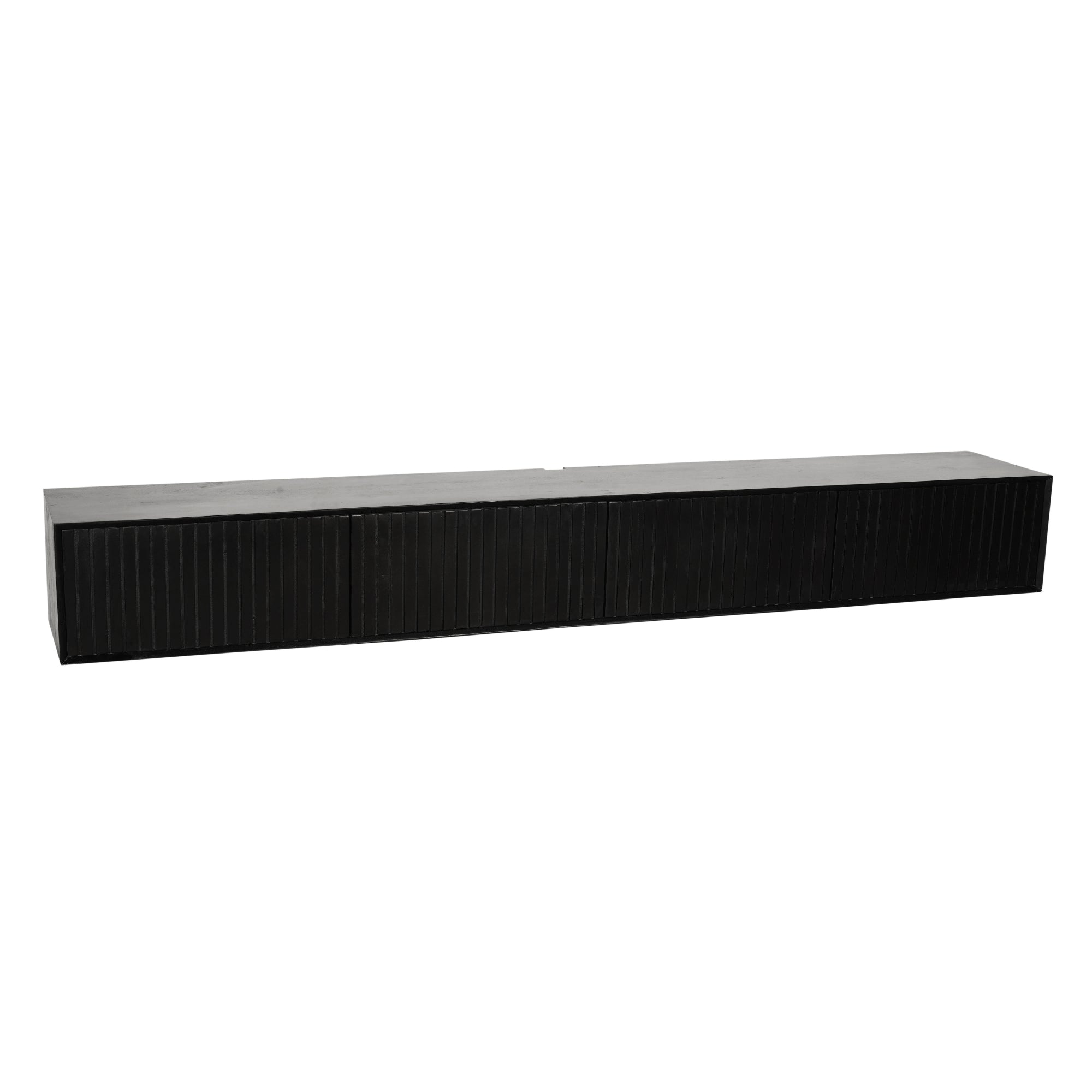 Zwevend tv-meubel Madison Zwart | 240 cm - STF
