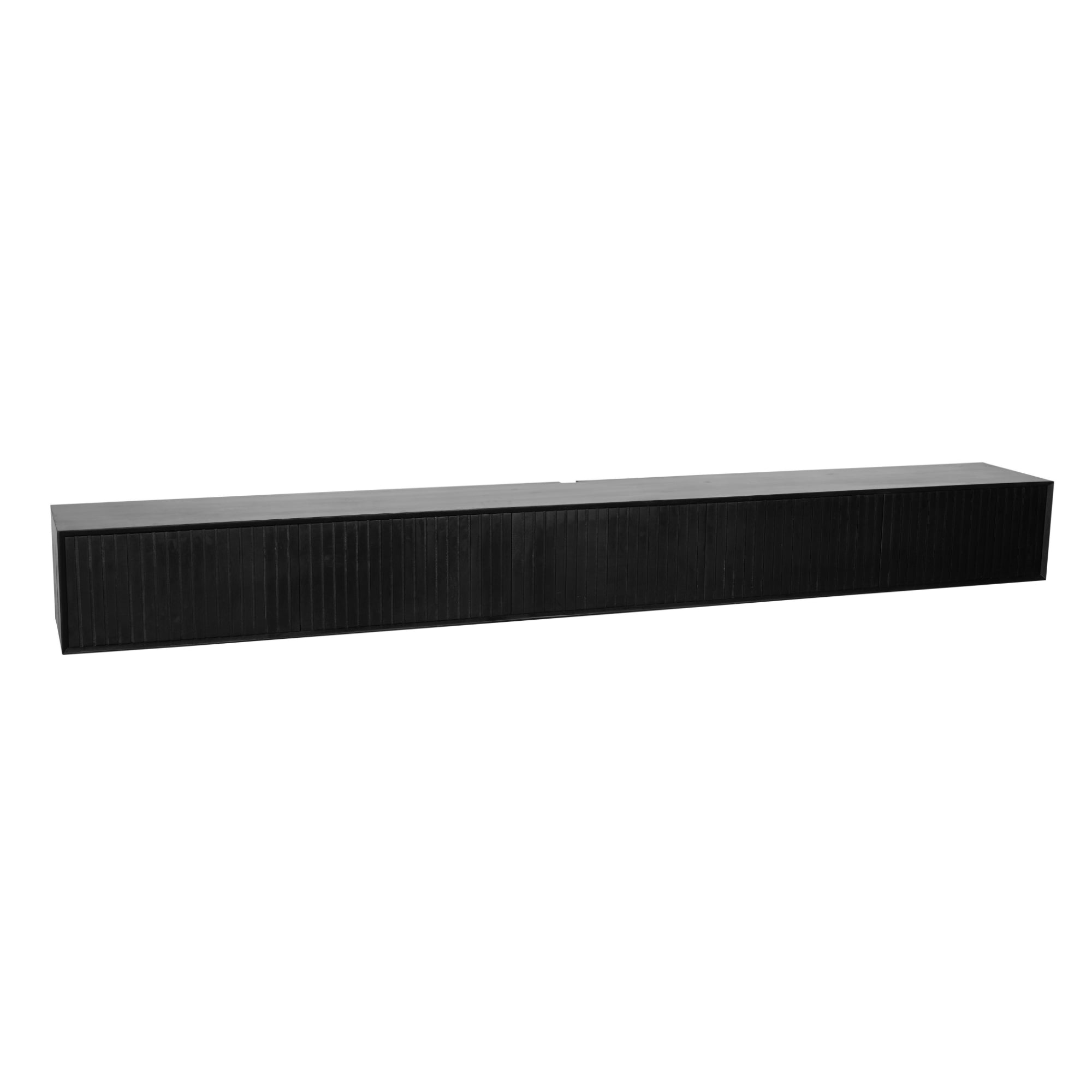 Zwevend tv-meubel Madison Zwart | 280 cm - STF