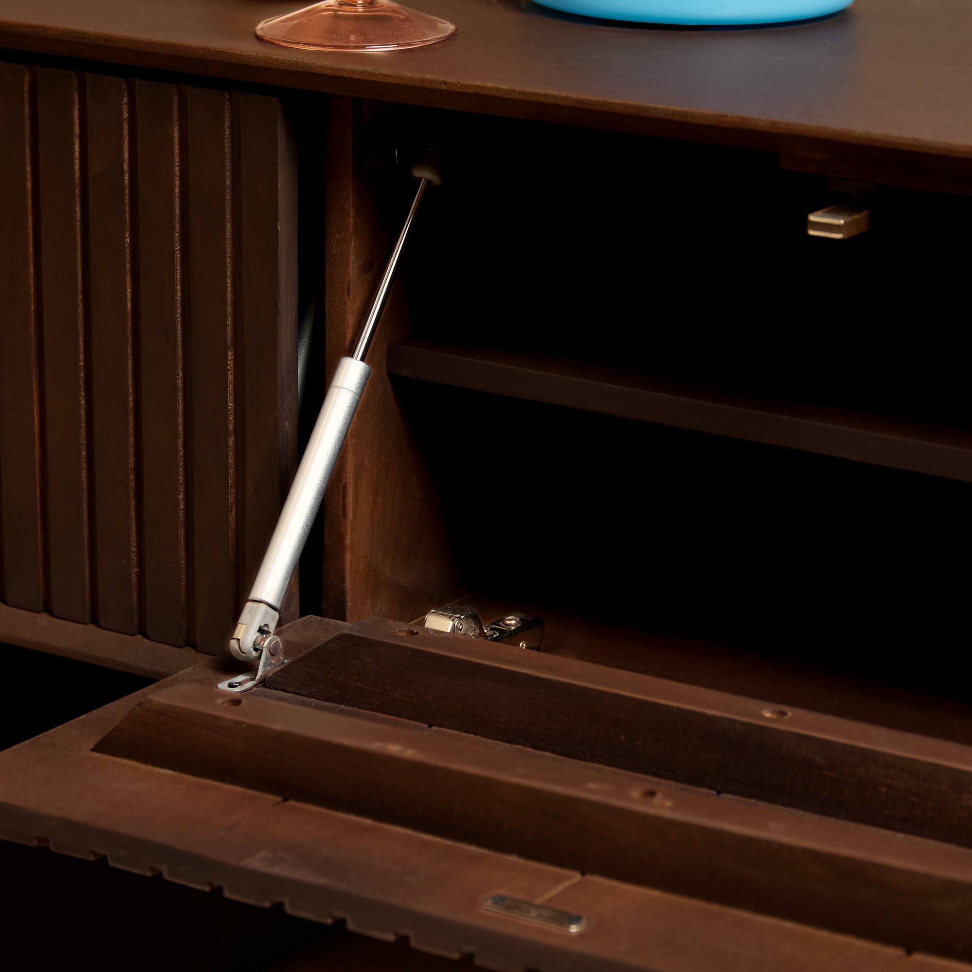 Zwevend tv-meubel Madison Brown | 120 cm - STF