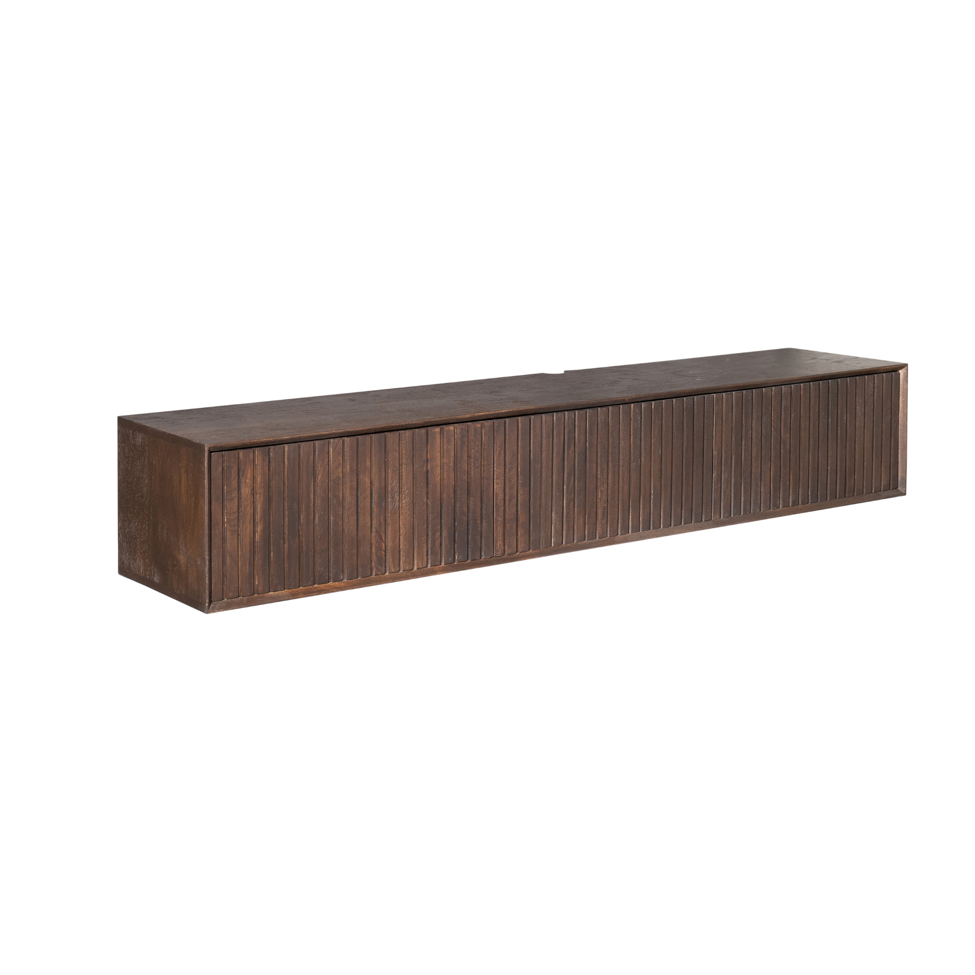 Zwevend tv-meubel Madison bruin | 160 cm - STF