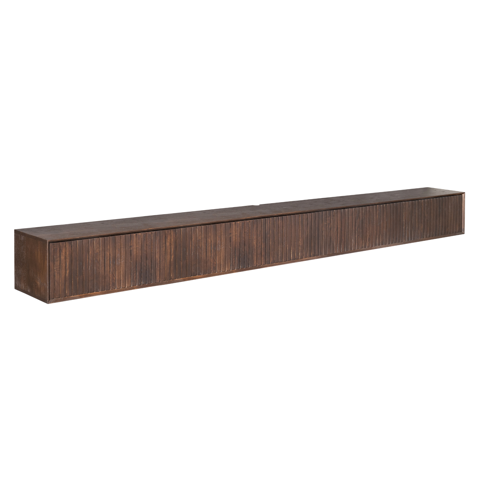 Zwevend tv-meubel Madison Bruin | 280 cm - STF