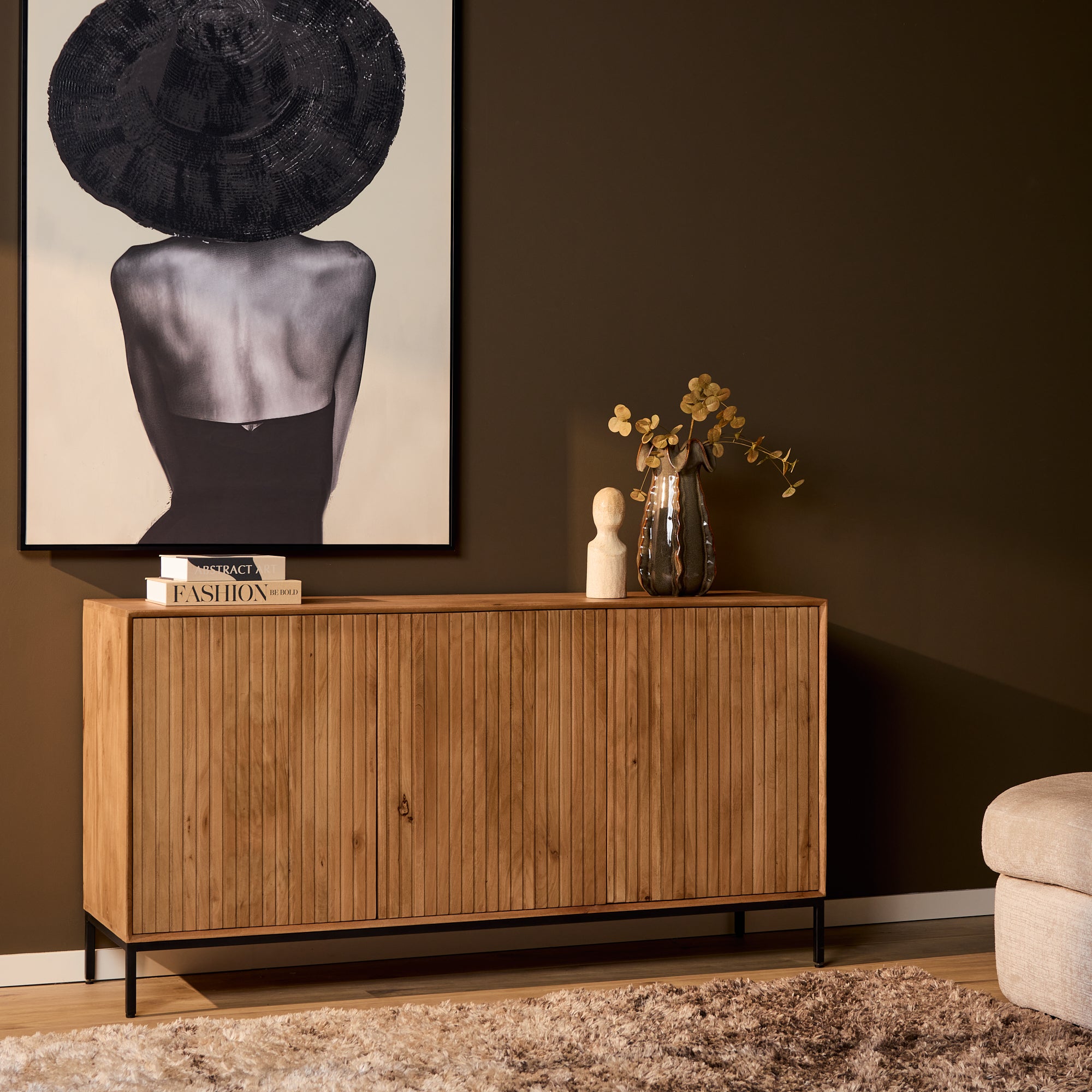 Buffet Madison Naturel | 165 cm - STF