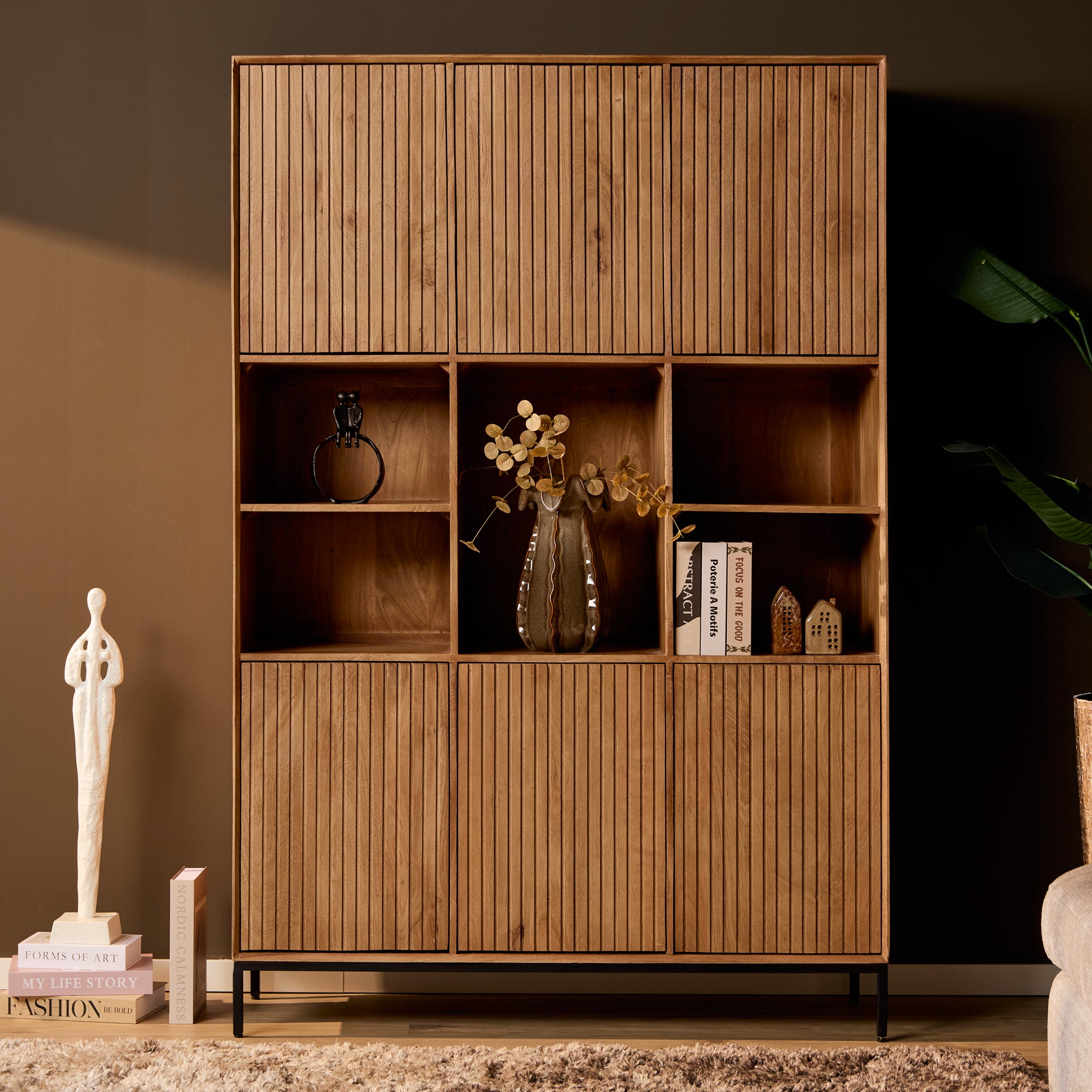 Bergkast Madison XL Natuurlijk | 135 cm - STF