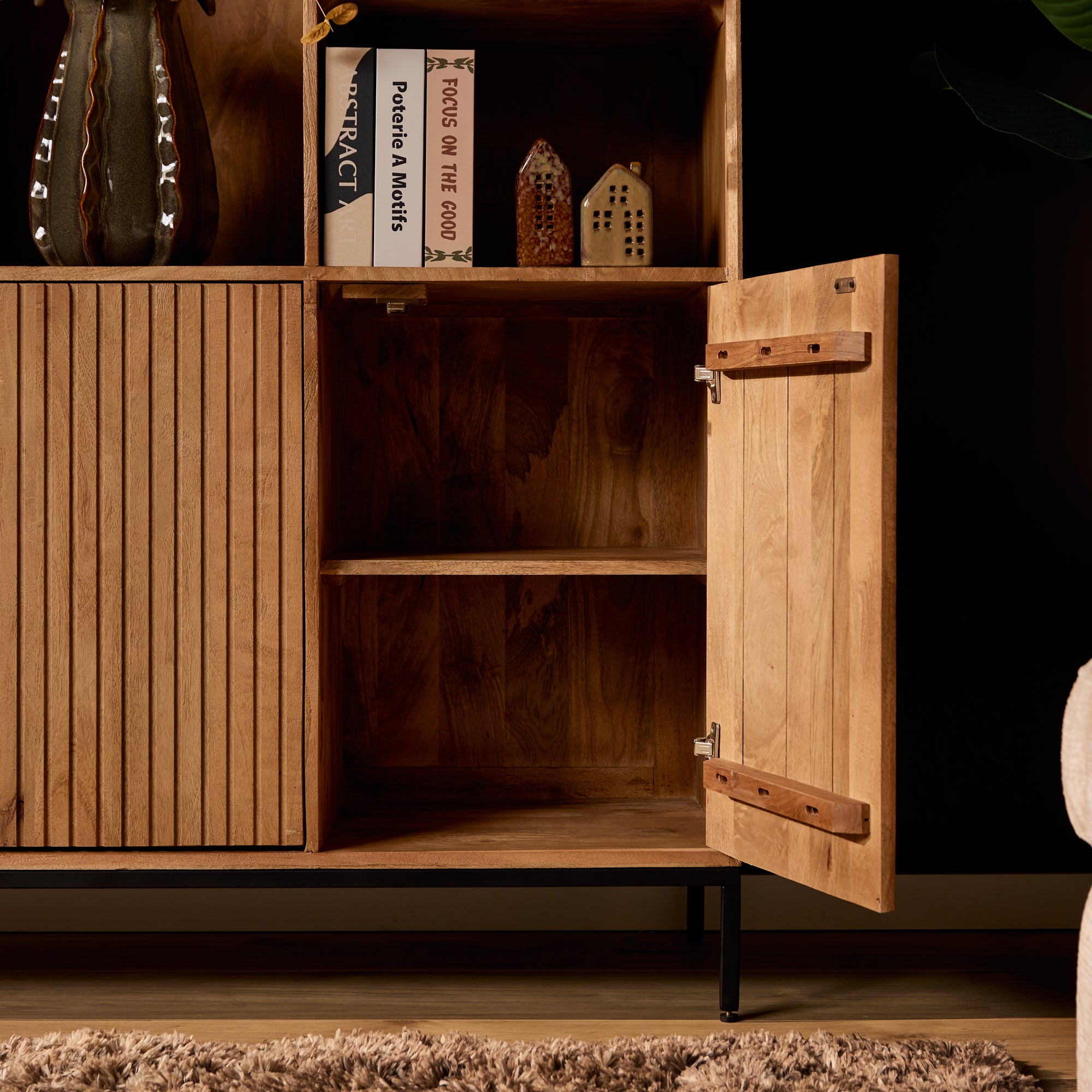 Bergkast Madison XL Natuurlijk | 135 cm - STF