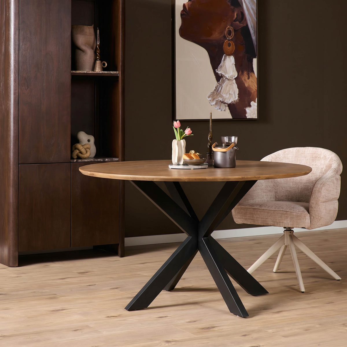Eettafel Madison naturel | 150 cm - STF