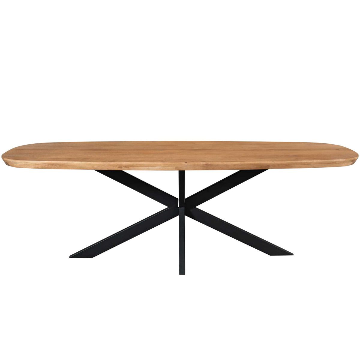 Table de salle à manger Madison Naturel | 280 cm | Ovale danois - STF