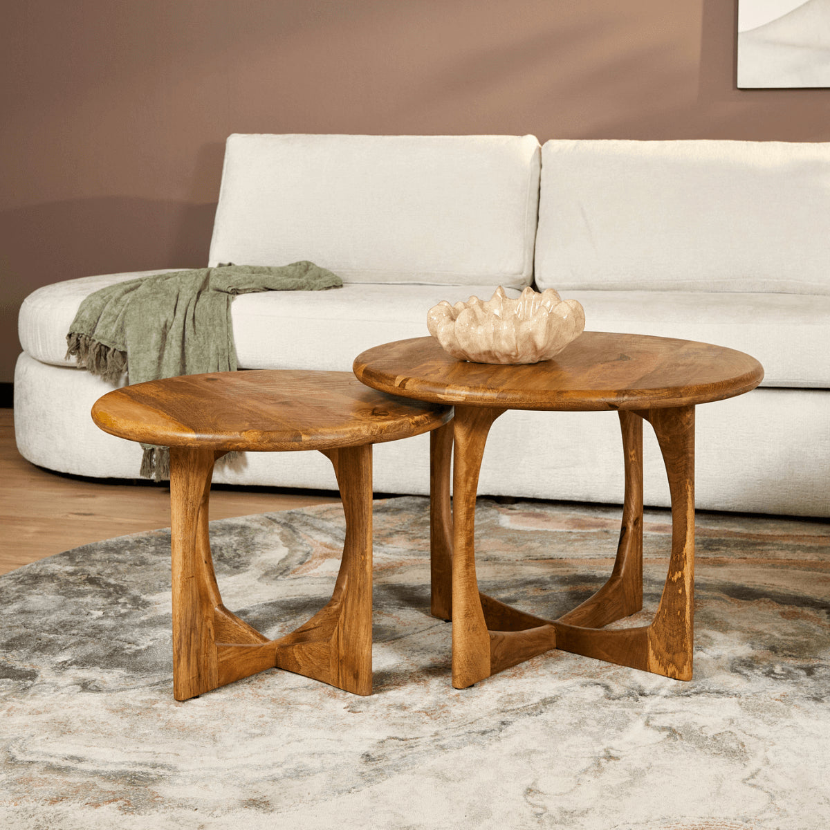 Salontafel Milou | Naturel | 70 cm - STF