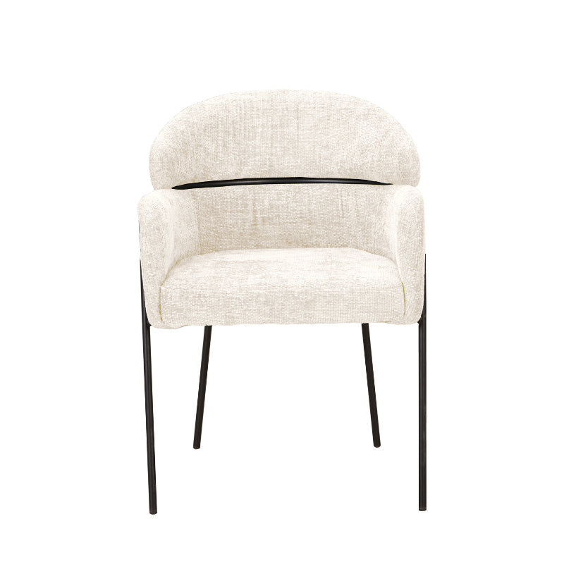 Armstoel Otis | Wit (set van 2)