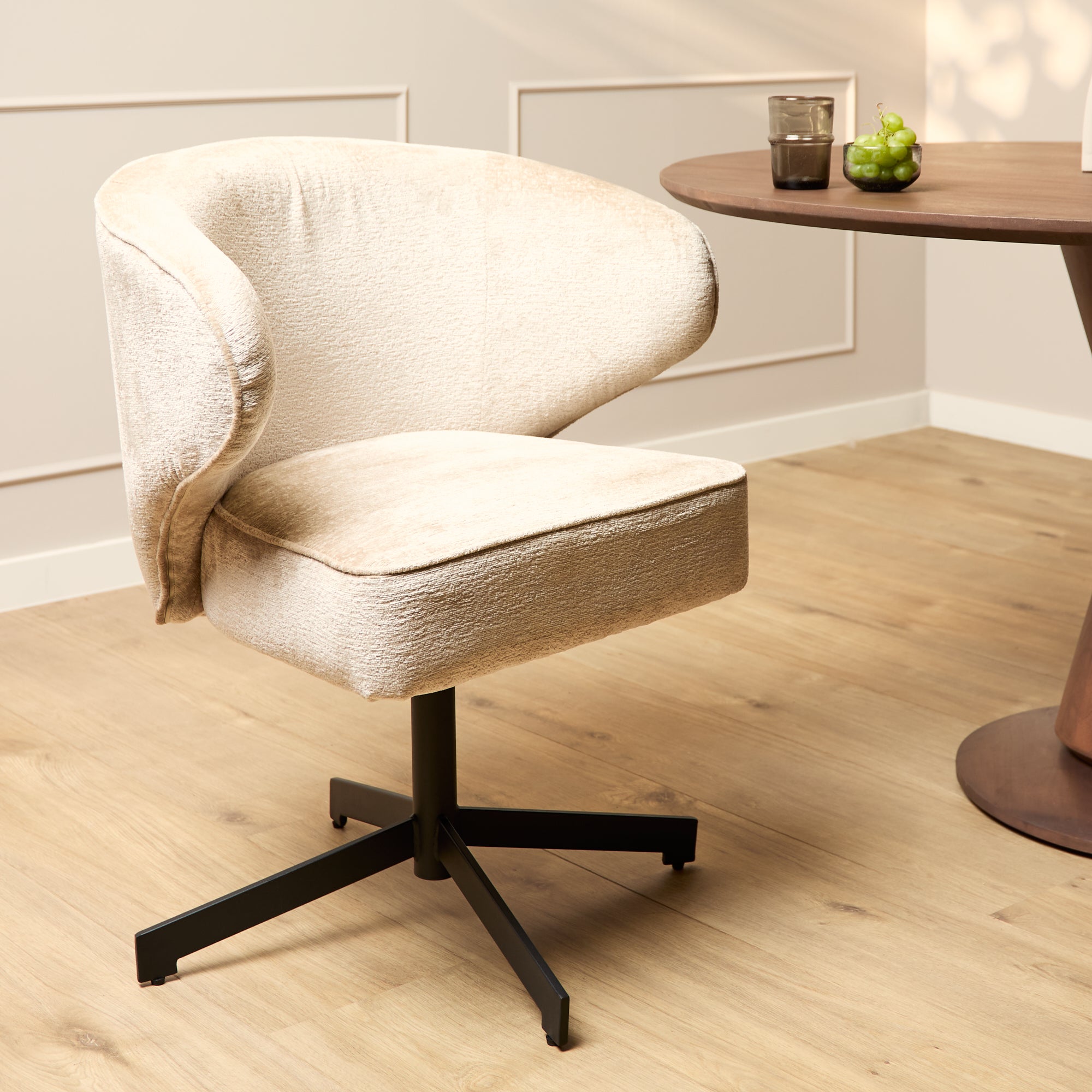 Armstoel Persie | Beige- set van 2 - STF