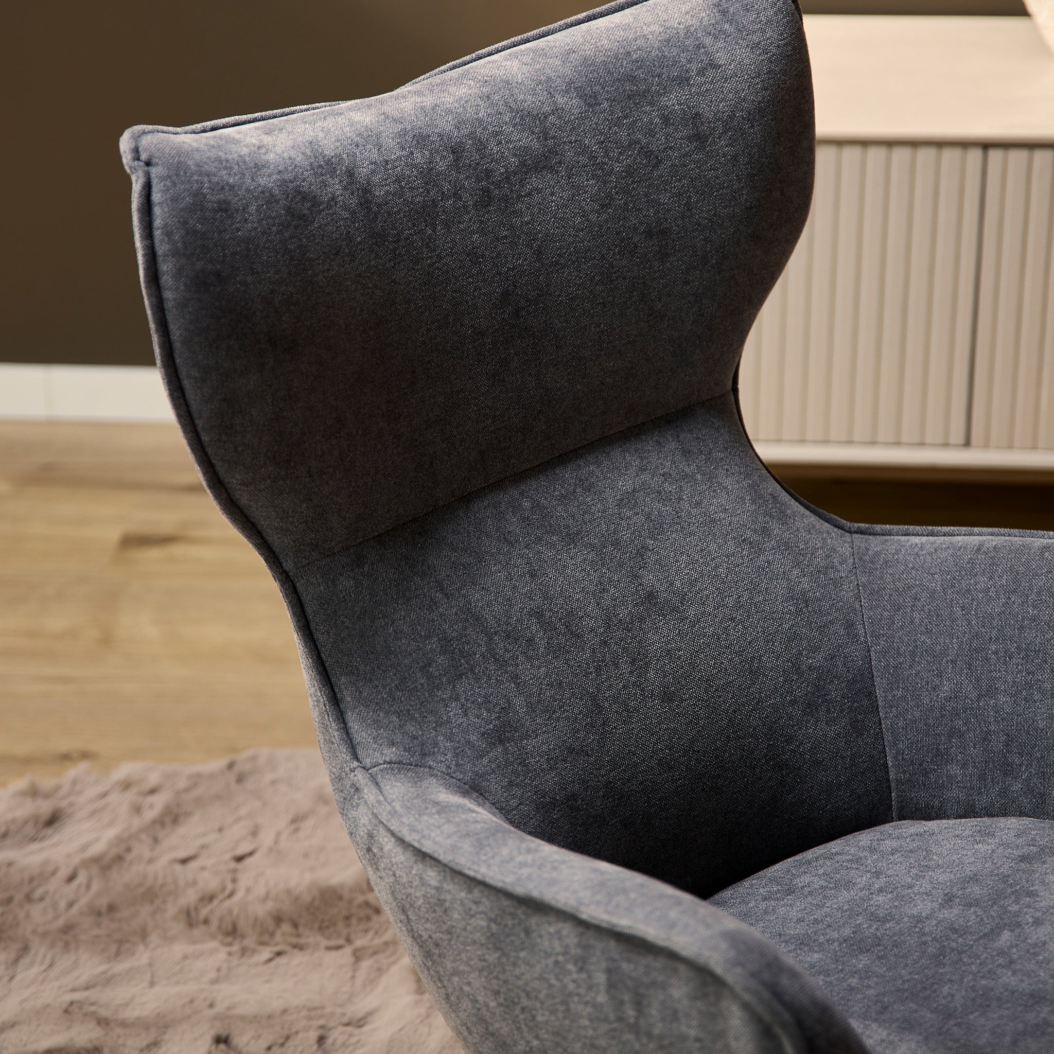 Fauteuil Julia | Antraciet - STF