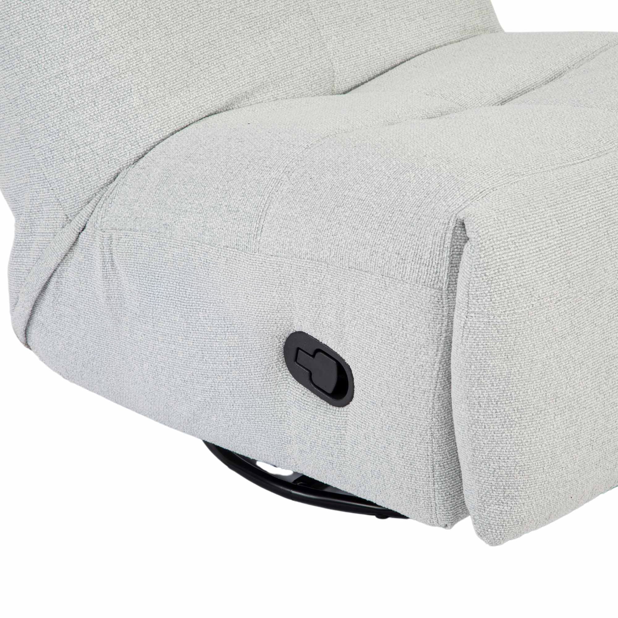 Relaxzetel Lazy | lichtgrijs - STF