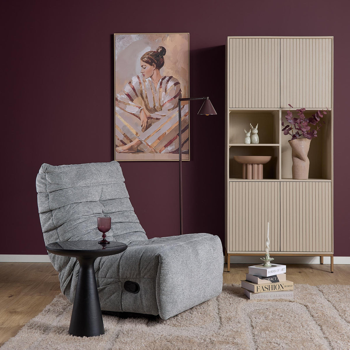 Fauteuil relaxant Zen | Gris - STF