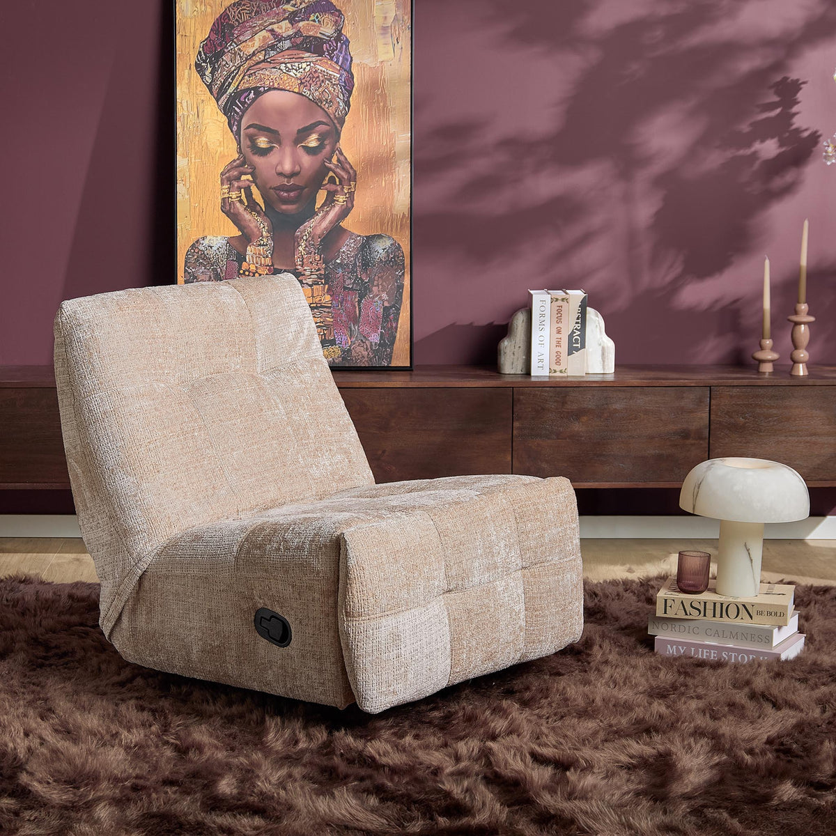 Fauteuil inclinable Chill | Beige - STF