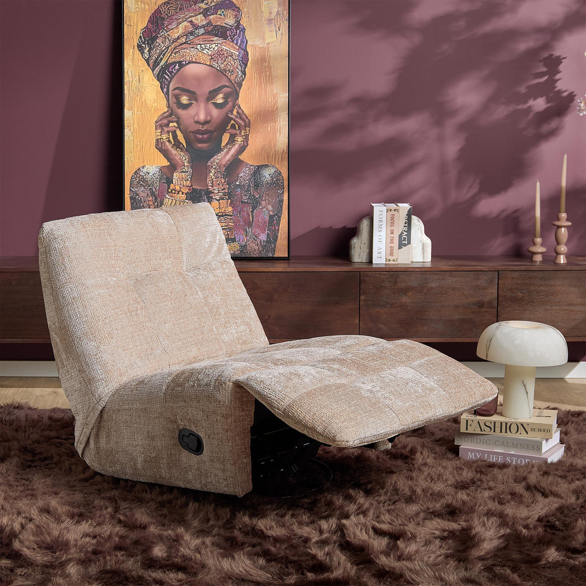 Fauteuil inclinable Chill | Beige - STF