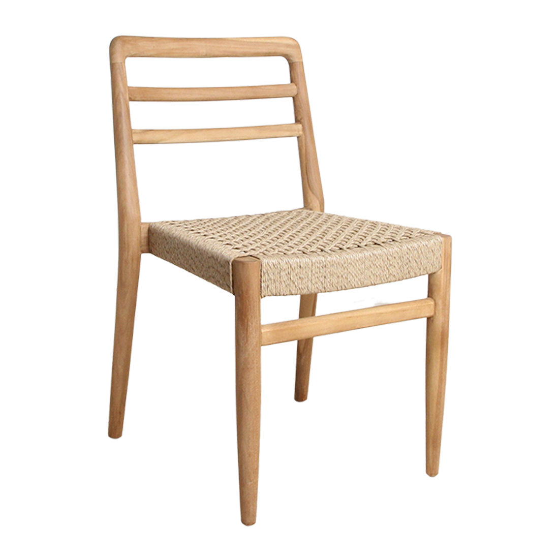 Verano teakhouten tuinstoelen - naturel (prijs = set van 2)