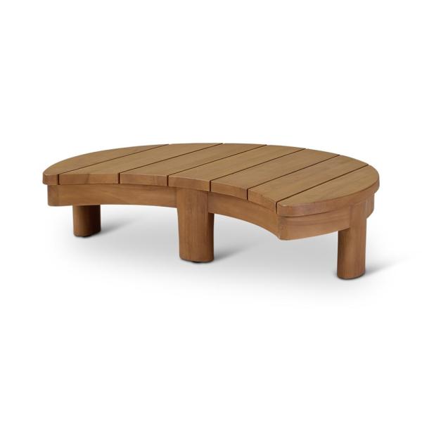 Table basse d'extérieur en forme de lune Ambon - VDC