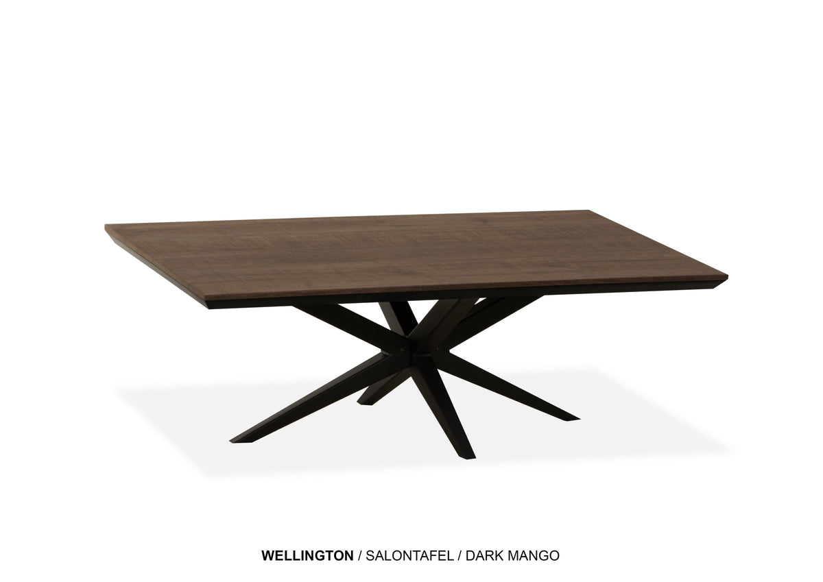 Salontafel Wellington rechthoekig dark mango - MX