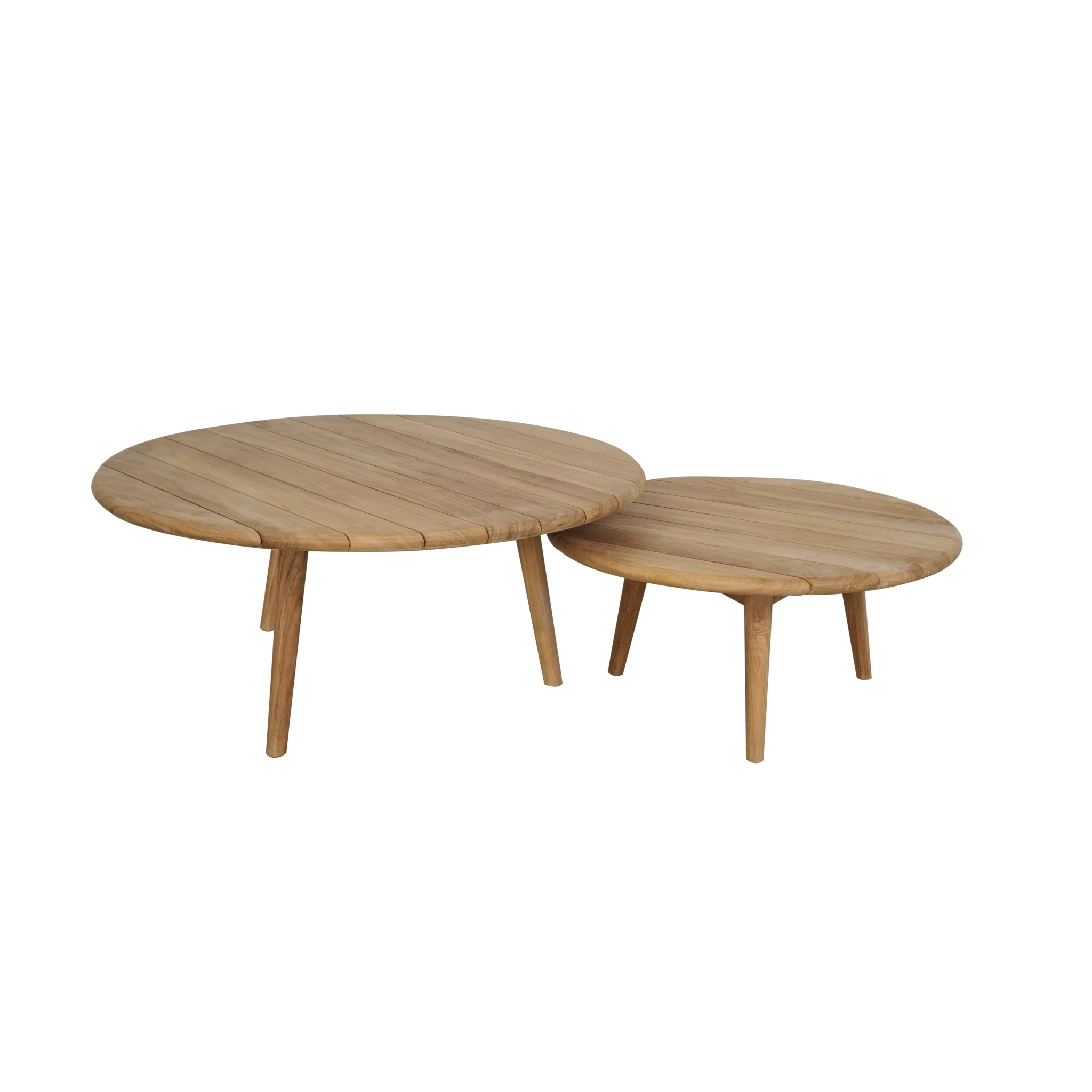 Tables basses d'extérieur en teck Yuki - PR
