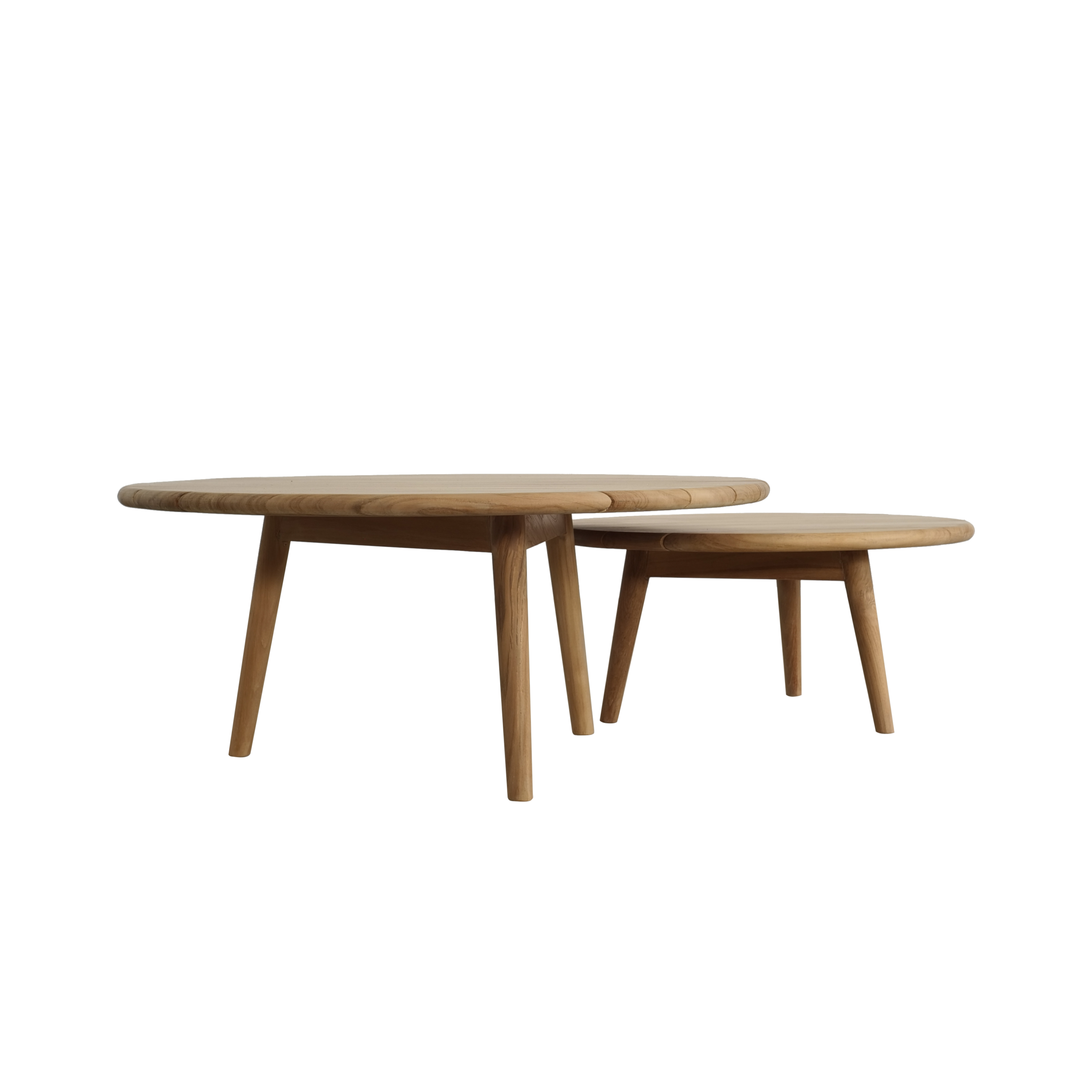 Tables basses d'extérieur en teck Yuki - PR
