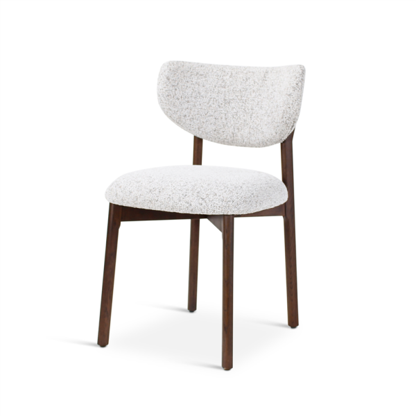 Chaise Blake, marron foncé - VDC