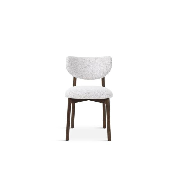 Chaise Blake, marron foncé - VDC