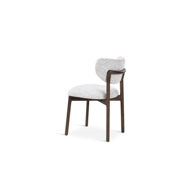 Chaise Blake, marron foncé - VDC