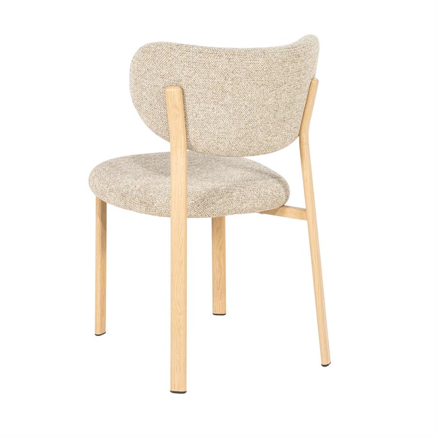 Eetkamerstoel Sedia bruin of naturel - BYB