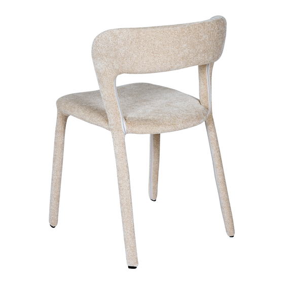 Eetkamerstoel Toledo: taupe of beige - GS