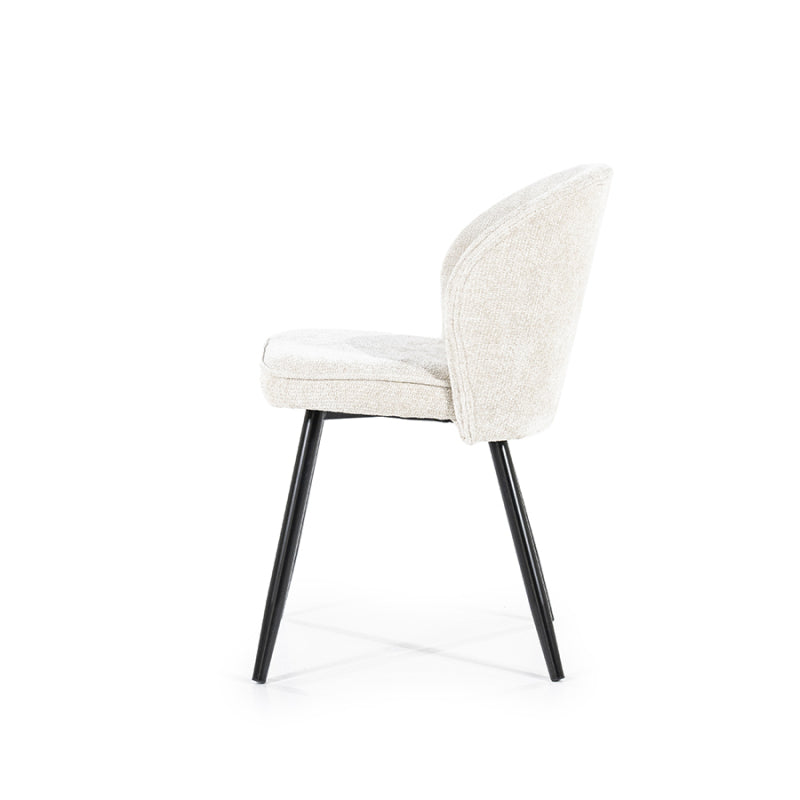 Stoel Riley - stof PU - beige, bruin of taupe - ELEO