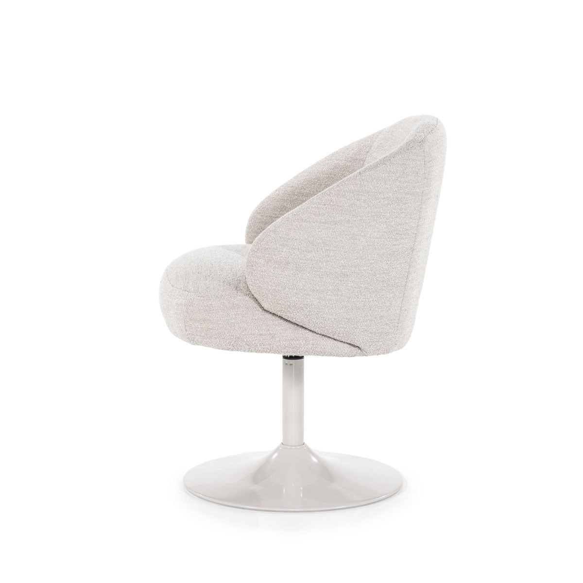 Stoel Ruben - roterend - stof: taupe, grijs of bruin - ELEO