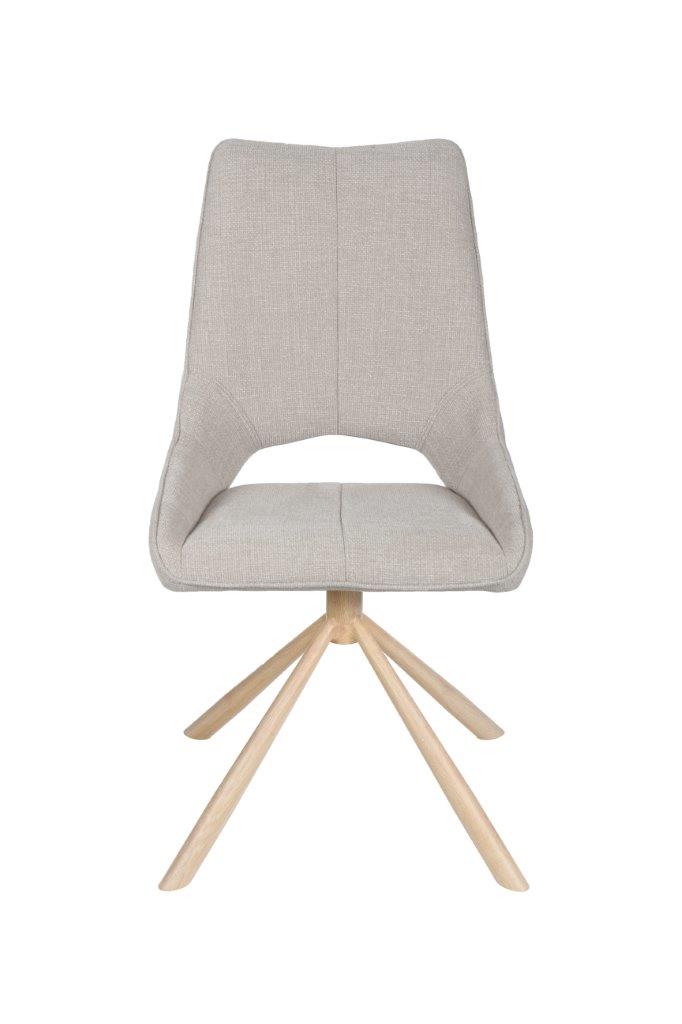Stoel Gaston, draaibare houten poot - LV