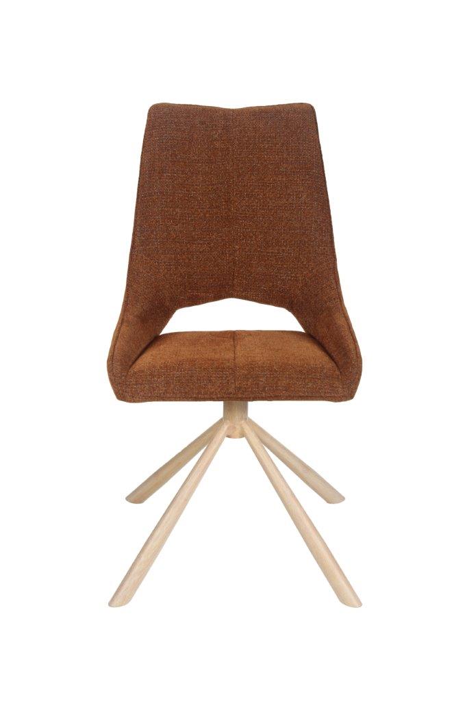 Stoel Gaston, draaibare houten poot - LV