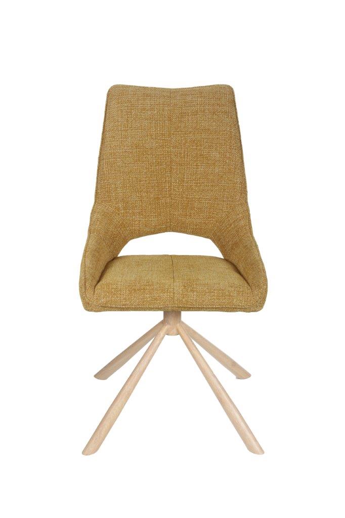 Stoel Gaston, draaibare houten poot - LV