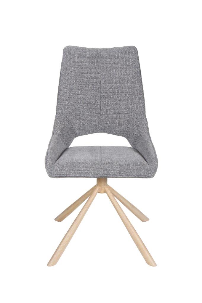 Stoel Gaston, draaibare houten poot - LV