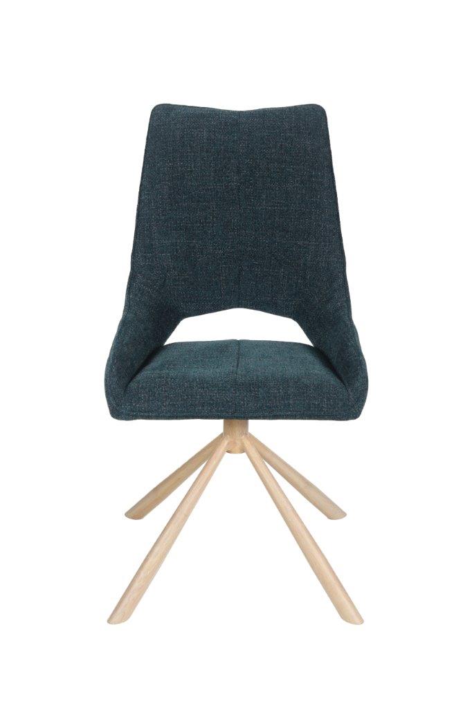 Stoel Gaston, draaibare houten poot - LV