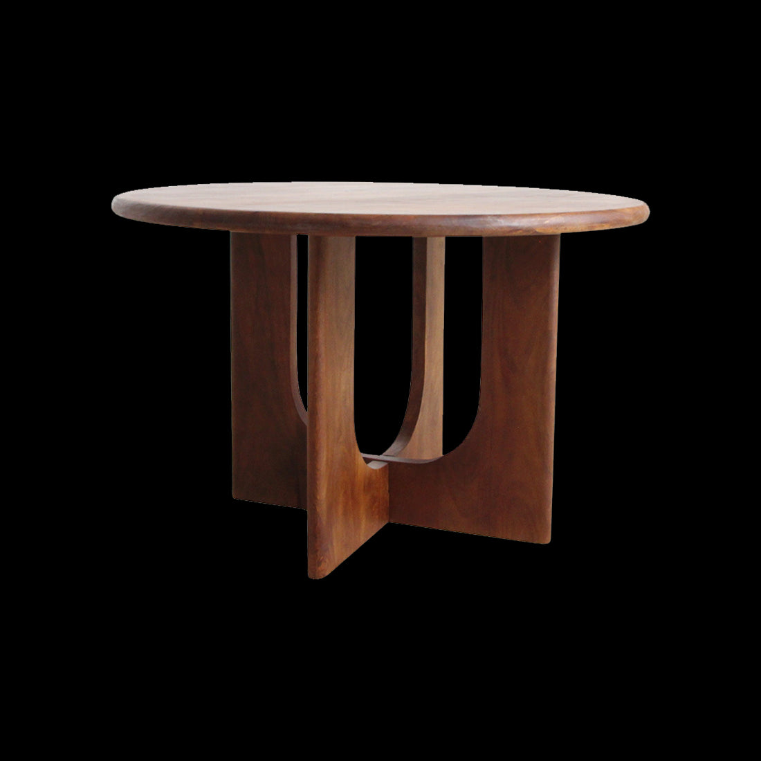 Eettafel Bullnose rond mango - RAW