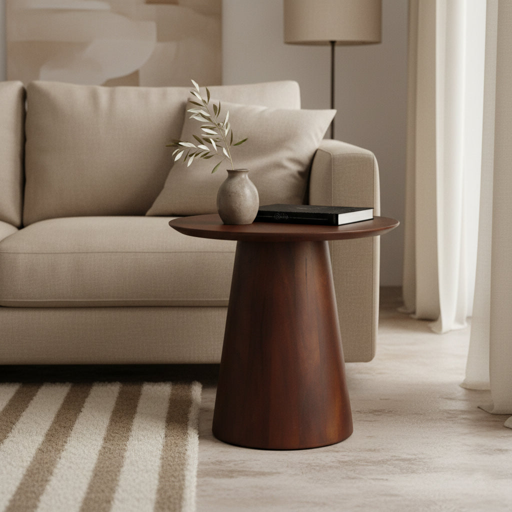 Bijzettafel Bullnose mango - RAW