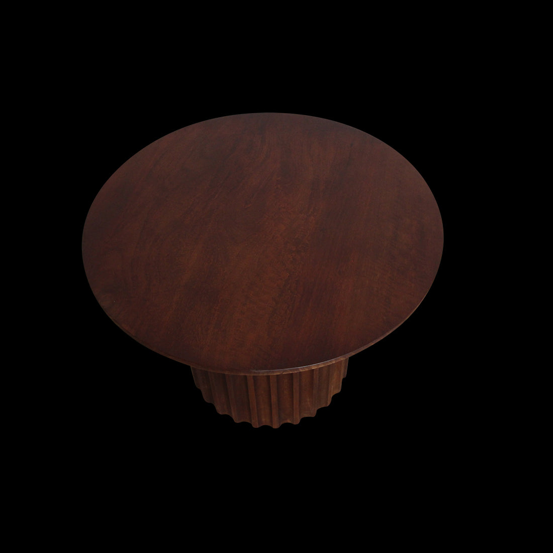 Bijzettafel Bullnose bruin - RAW