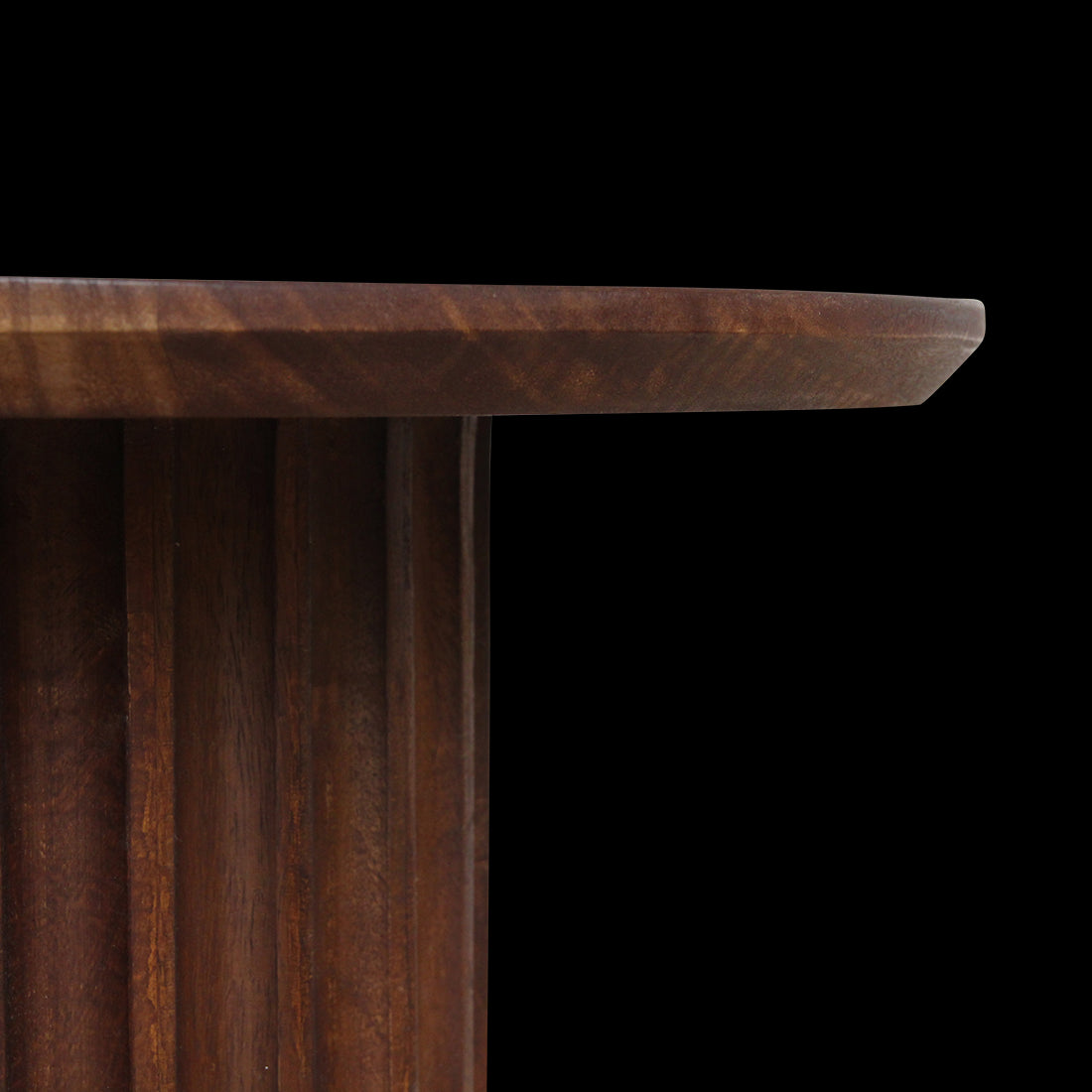 Bijzettafel Bullnose bruin - RAW