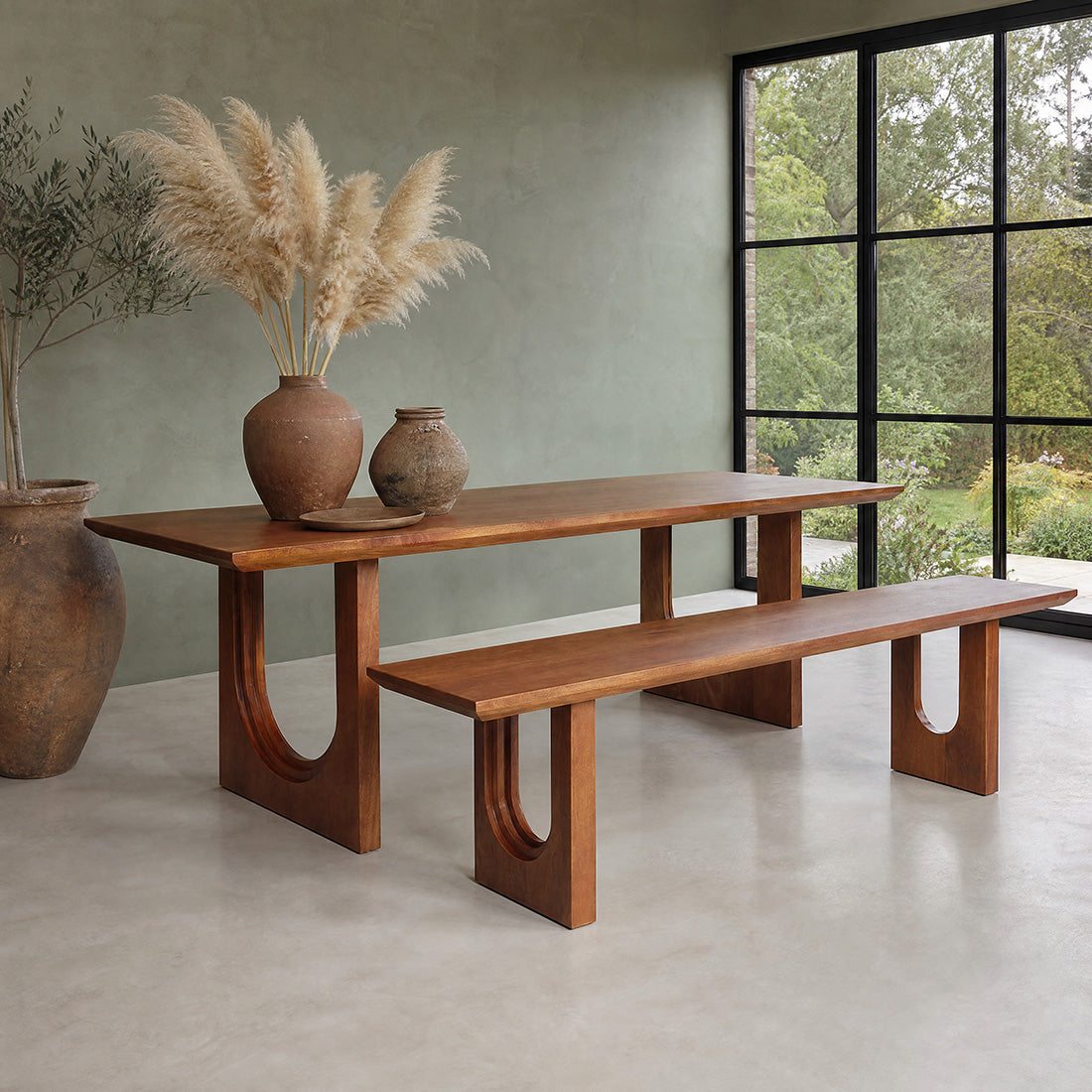 Mangohouten eettafel 240 - RAW