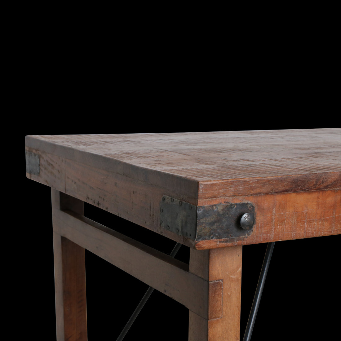 Bartafel inklapbaar bruin - RAW