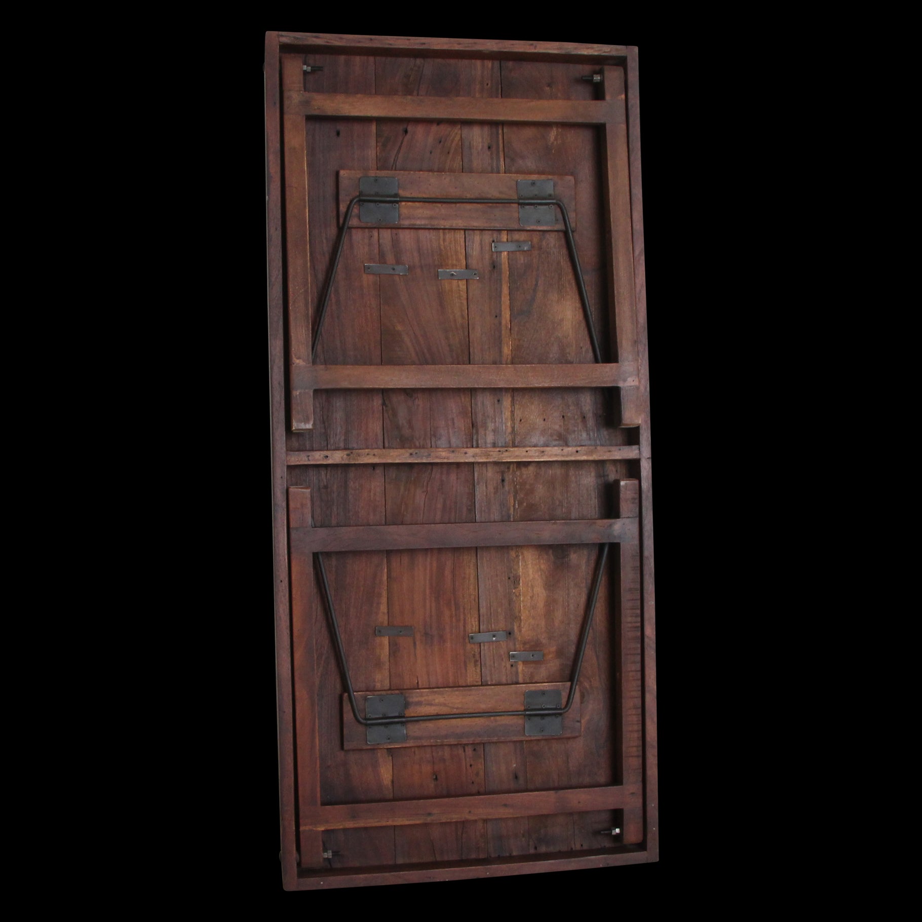 Eettafel M inklapbaar - Gerecycled hout - RAW