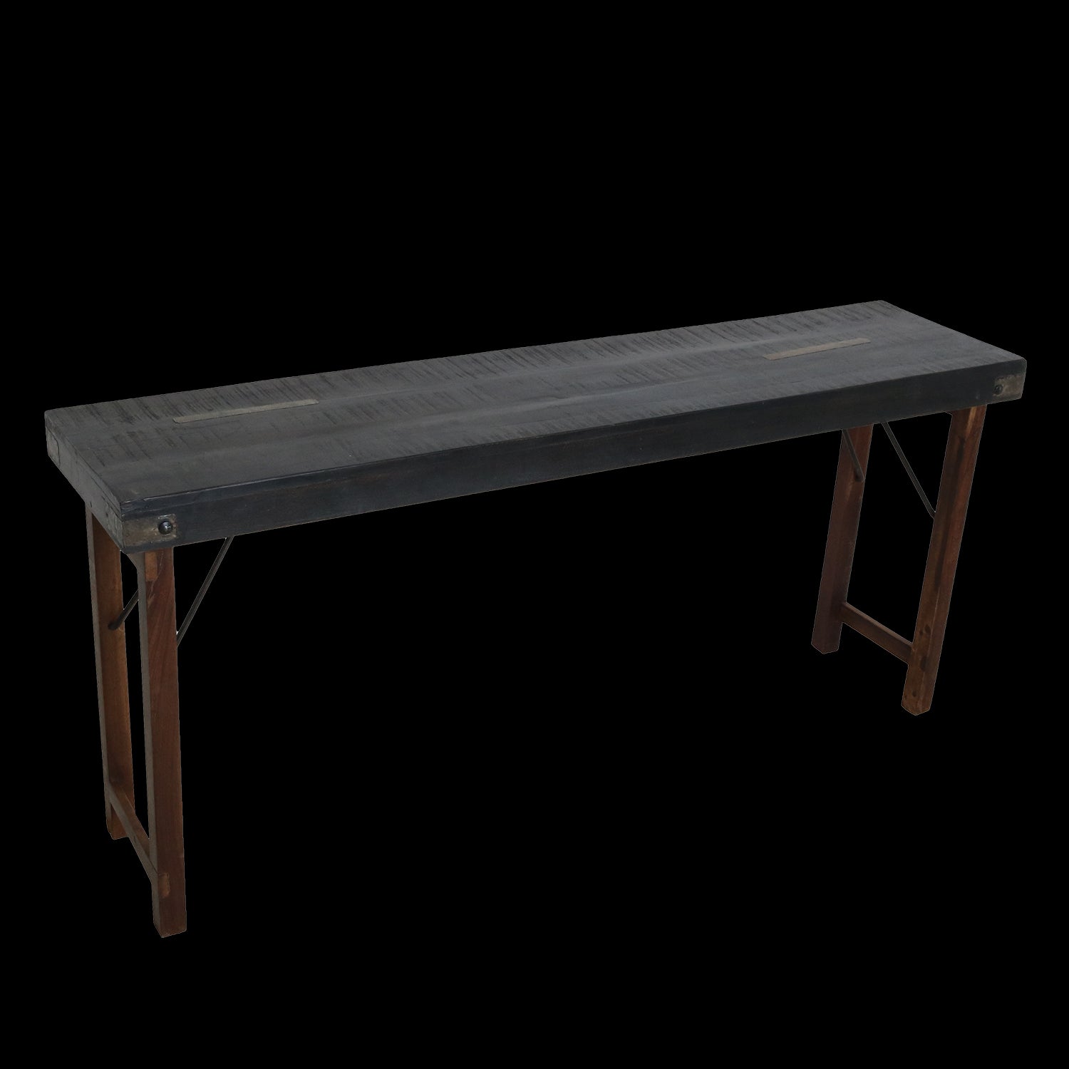 Wandtafel inklapbaar zwart - RAW