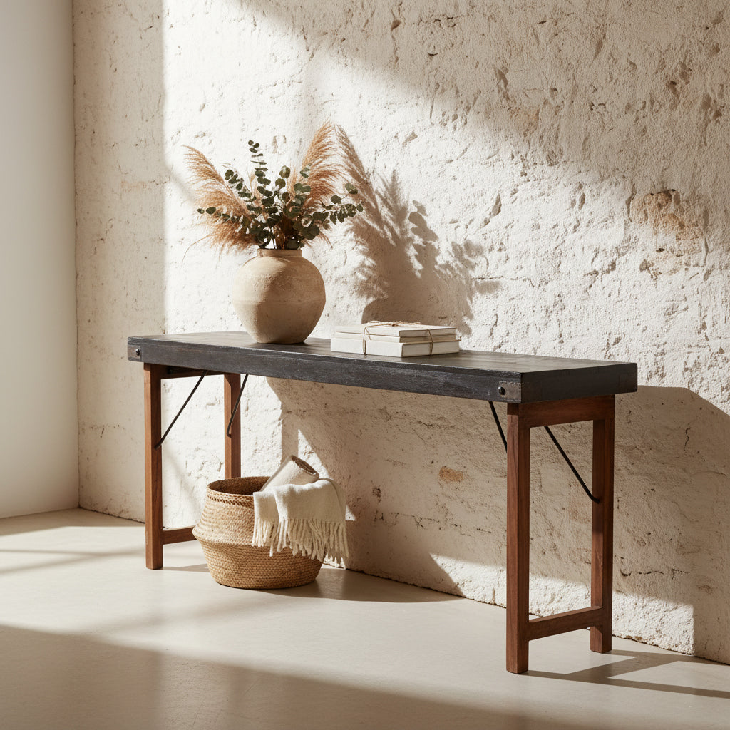 Wandtafel inklapbaar zwart - RAW