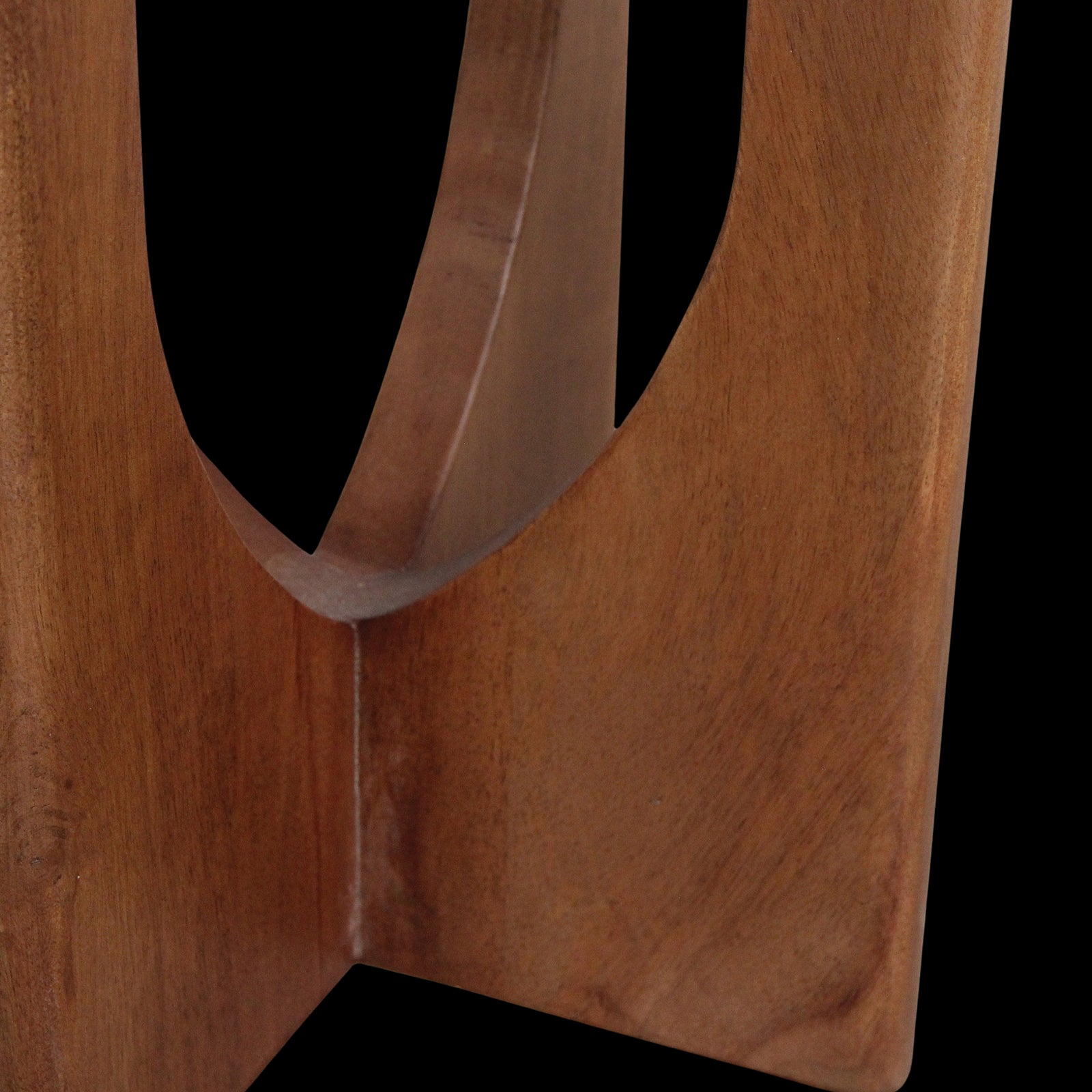 Bijzettafel Brunei marmer, zwart -RAW